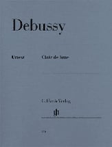 Clair de Lune piano sheet music cover